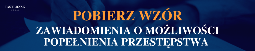 ZAWIADOMIENIE O PRZESTĘPSTWIE DO BANKU WZÓR KANCELARIA ADWOKACKA