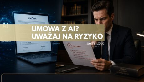 ChatGPT nie zabezpieczy firmy przed ryzykiem prawnym – analiza umowy wygenerowanej przez AI przez prawnika